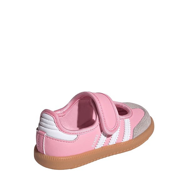 alternate view adidas Samba Jane Sneaker - Baby / Toddler - Light Pink / Cloud White / GumALT4