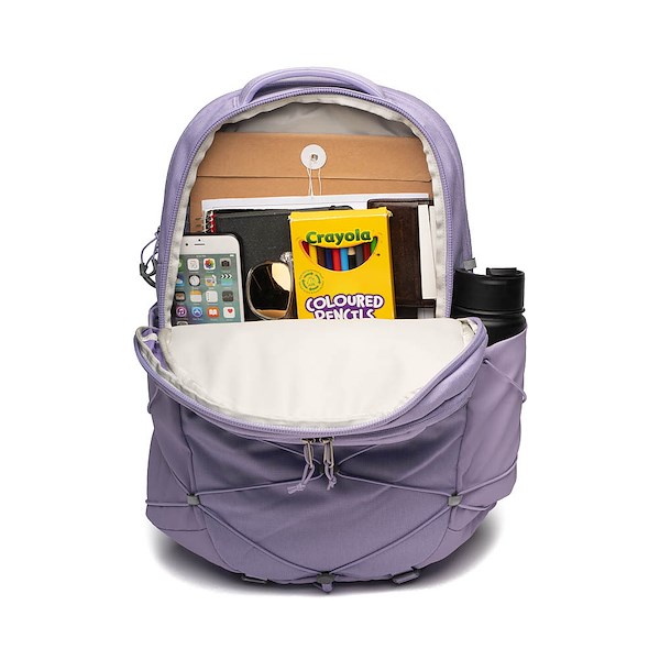 light purple north face backpack The Jester for Women in Lilac | NF0A3VXG-XOM molded yoke The North Face Recon Backpack