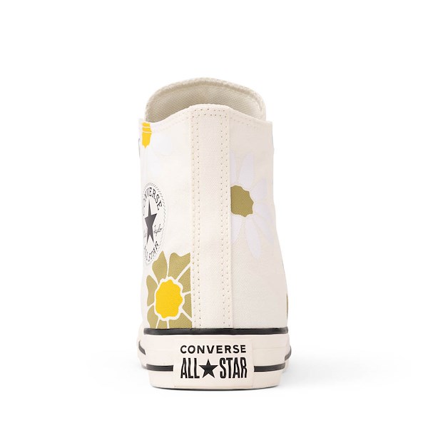 alternate view Converse Chuck Taylor All Star Retro Floral High-Top Sneaker - EgretALT4