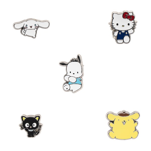 alternate view Hello Kitty&reg; & Friends x Crocs Jibbitz&trade; Shoe Charms 5 Pack - MulticolorALT1