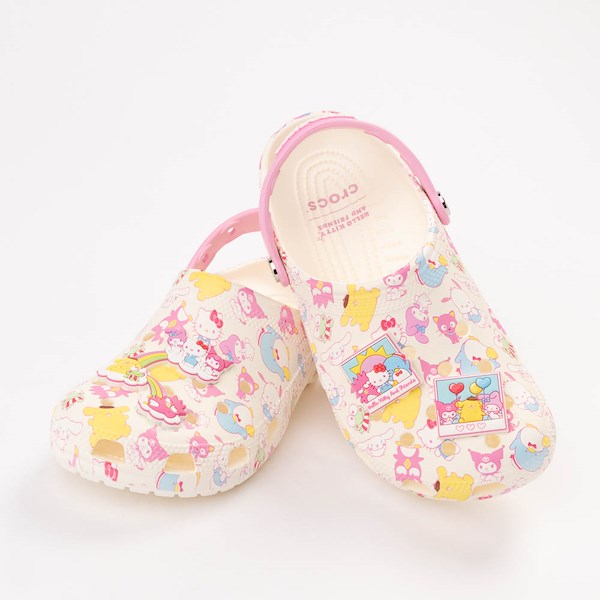 alternate view Sabot Crocs Classic Hello Kitty & Friends - BlancHERO