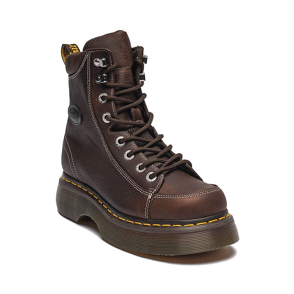 Womens Dr. Martens Buzz 8-Eye Boot - Dark Brown