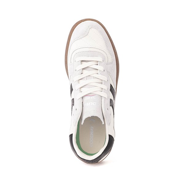 alternate view Womens Coolway GOAL Athletic Shoe - Black & WhiteALT2