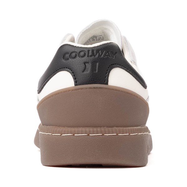 alternate view Womens Coolway GOAL Athletic Shoe - Black & WhiteALT4