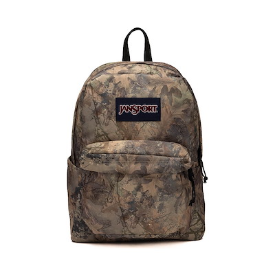 camo backpack jansport Cross Town Buckshot 26L The Super Suede combines premium printed Cordura fabric with suede leather bottom and label Jansport Big Student Backpack Camo