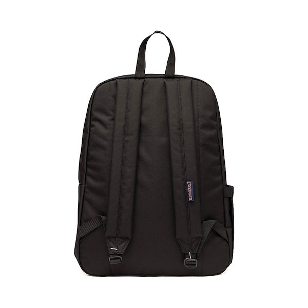 alternate view JanSport Superbreak&reg; Plus Backpack - Just A Rose Embroidery BlackALT2
