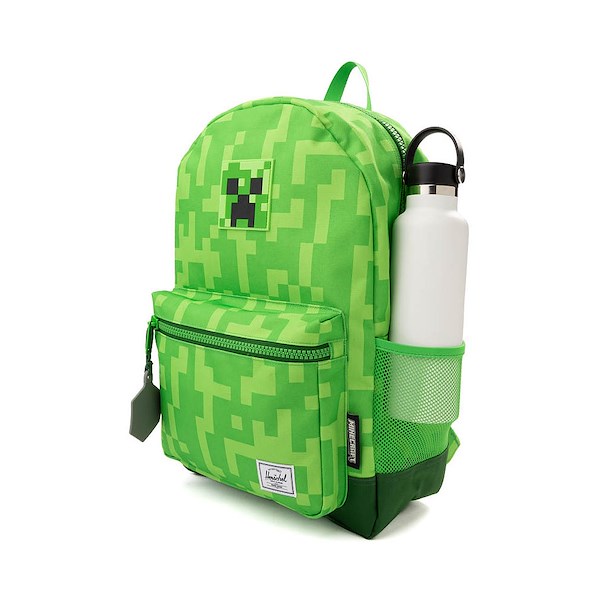 alternate view Minecraft Herschel Supply Co. Heritage Youth Backpack - CreeperALT4