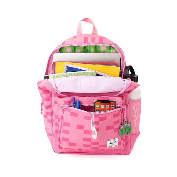 alternate view Minecraft Herschel Supply Co. Heritage Youth Backpack - Pink SheepALT1