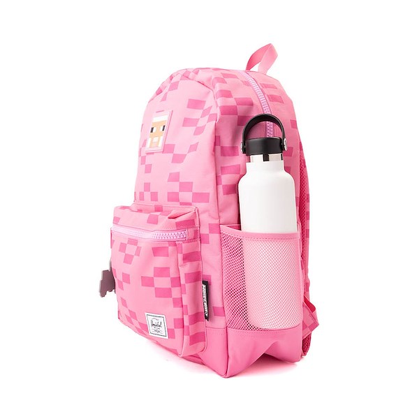 alternate view Minecraft Herschel Supply Co. Heritage Youth Backpack - Pink SheepALT4
