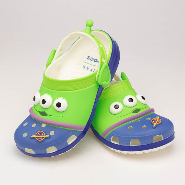alternate view Disney Pixar Toy Story Crocs Classic Aliens Clog - MulticolorHERO