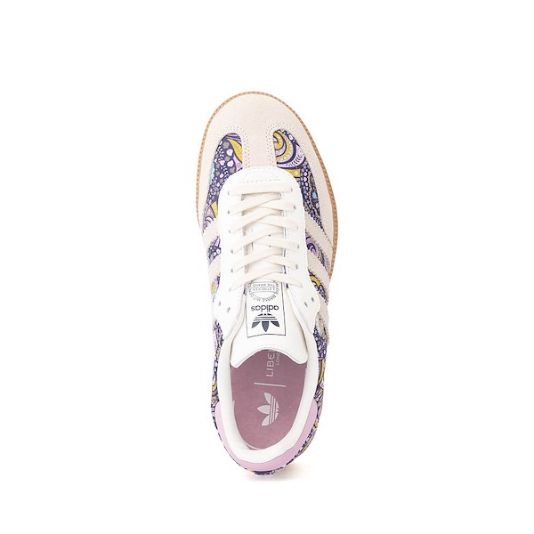 alternate view adidas Samba OG Athletic Shoe - Big Kid - Core White / Orchid Fusion / GumALT2