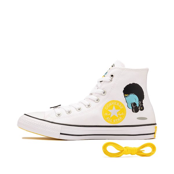 alternate view Converse x Minions Chuck Taylor All Star High-Top Sneaker - WhiteALT1