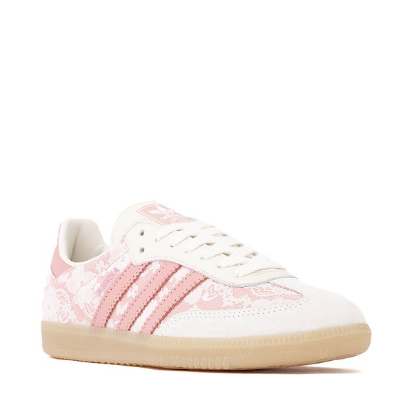 alternate view Womens adidas Samba OG Athletic Shoe - Off White / Wonder Mauve / Cloud WhiteALT5