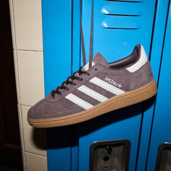 alternate view Womens adidas Handball Spezial Athletic Shoe - Brown / Off White / GumHERO