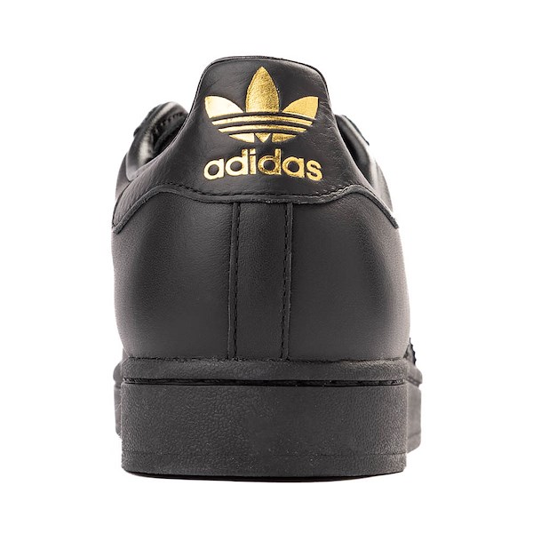 alternate view adidas Superstar II Athletic Shoe - Core Black / Core Black / Gold MetallicALT4