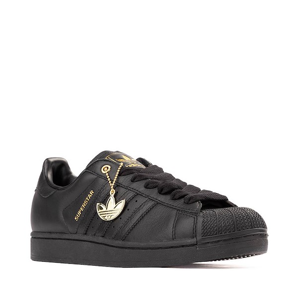alternate view adidas Superstar II Athletic Shoe - Core Black / Core Black / Gold MetallicALT5