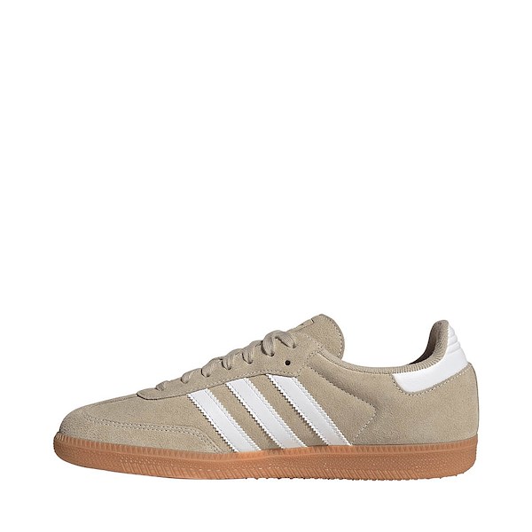 alternate view adidas Samba OG Athletic Shoe - Khaki Three / Cloud White / GumALT1