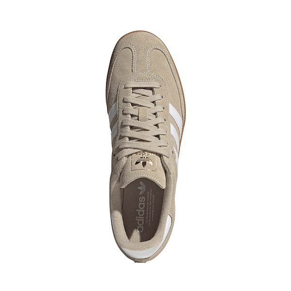 alternate view adidas Samba OG Athletic Shoe - Khaki Three / Cloud White / GumALT2