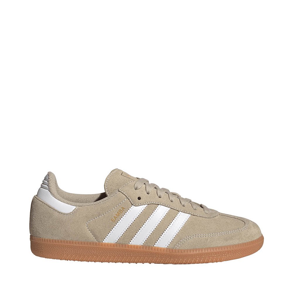 adidas Samba OG Athletic Shoe - Khaki Three / Cloud White / Gum