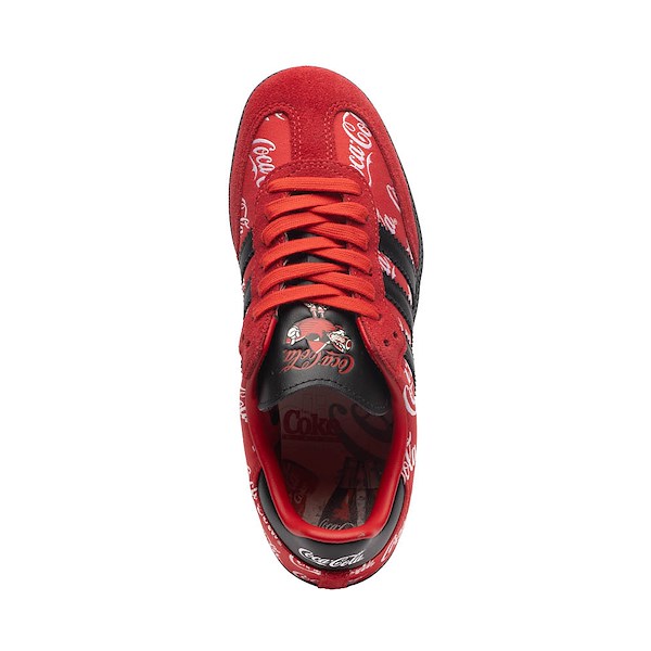 alternate view Mens adidas Coca-Cola Samba OG Athletic Shoe - Red / Core Black / Cloud WhiteALT2