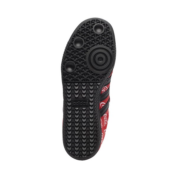 alternate view Mens adidas Coca-Cola Samba OG Athletic Shoe - Red / Core Black / Cloud WhiteALT3