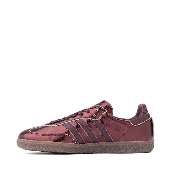 alternate view Womens adidas Samba Athletic Shoe - Maroon / Maroon / GumALT1