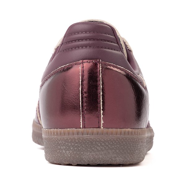 alternate view Womens adidas Samba Athletic Shoe - Maroon / Maroon / GumALT4