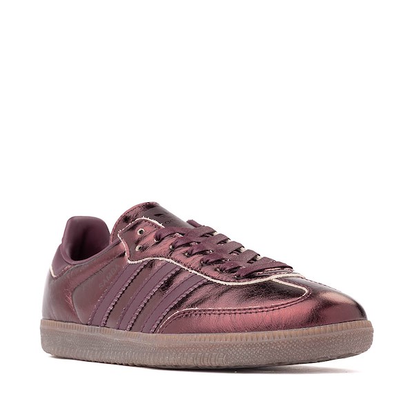 alternate view Womens adidas Samba Athletic Shoe - Maroon / Maroon / GumALT5