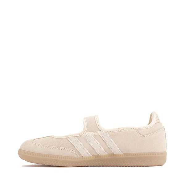 alternate view Womens adidas Samba Jane Athletic Shoe - Sand Strata / Sand Strata / Gold MetallicALT1
