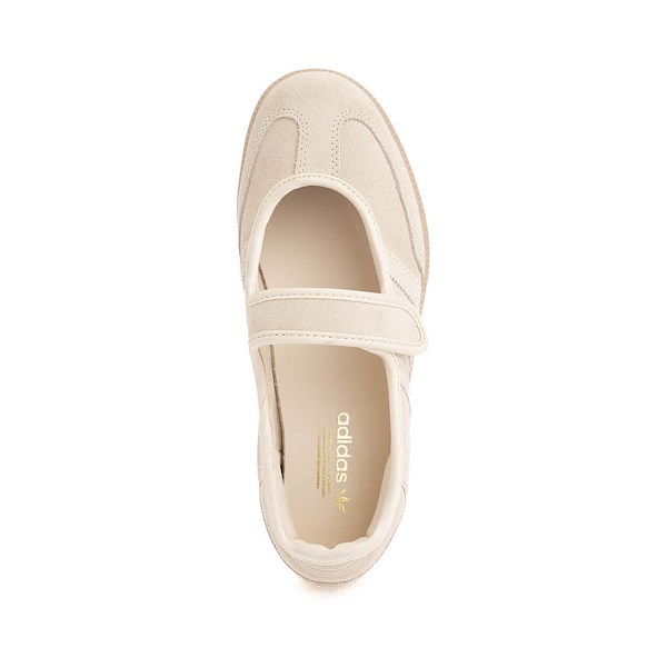 alternate view Womens adidas Samba Jane Athletic Shoe - Sand Strata / Sand Strata / Gold MetallicALT2