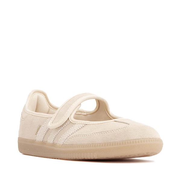 alternate view Womens adidas Samba Jane Athletic Shoe - Sand Strata / Sand Strata / Gold MetallicALT5