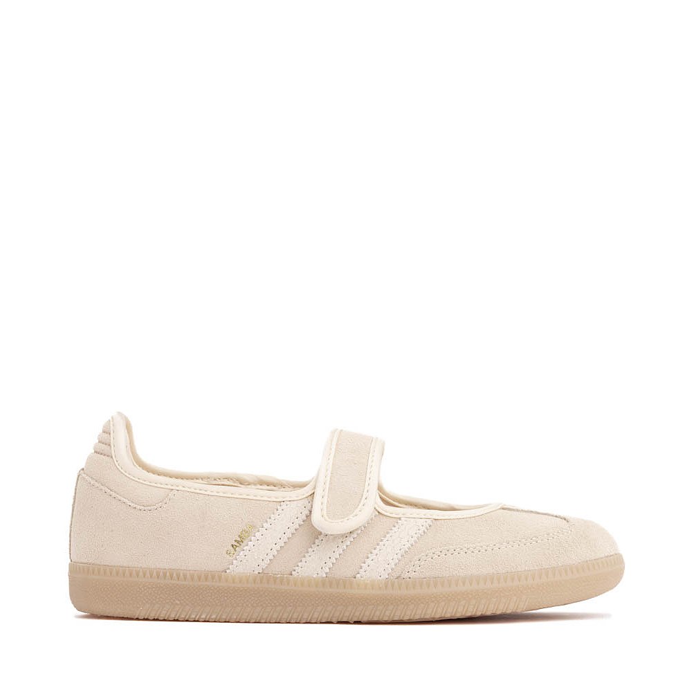 Womens adidas Samba Jane Athletic Shoe - Sand Strata / Sand Strata / Gold Metallic