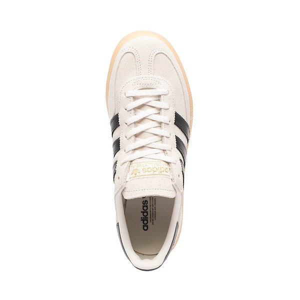 alternate view Womens adidas Handball Spezial Athletic Shoe - Cloud White / Core Black / Gold MetallicALT2