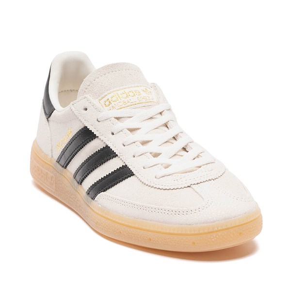 alternate view Womens adidas Handball Spezial Athletic Shoe - Cloud White / Core Black / Gold MetallicALT5