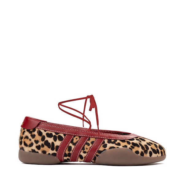 Womens adidas Taekwondo Mei Ballet Shoe - Off White / Leopard