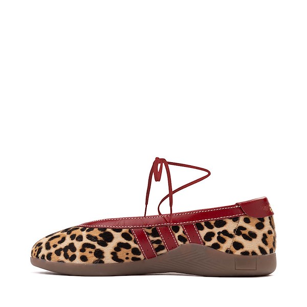 Womens adidas Taekwondo Mei Ballet Shoe - Off White / Leopard Team Victory Red