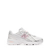 White/Silver Metallic/Signal Pink