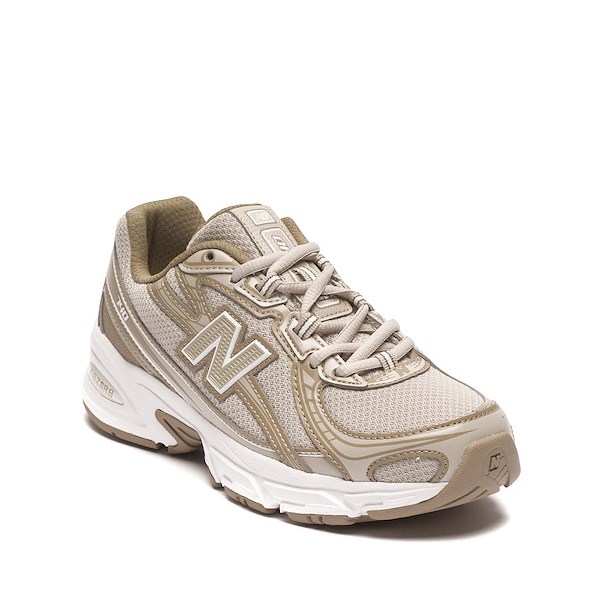alternate view New Balance 740 Athletic Shoe - Big Kid - Timberwolf / DriftwoodALT5