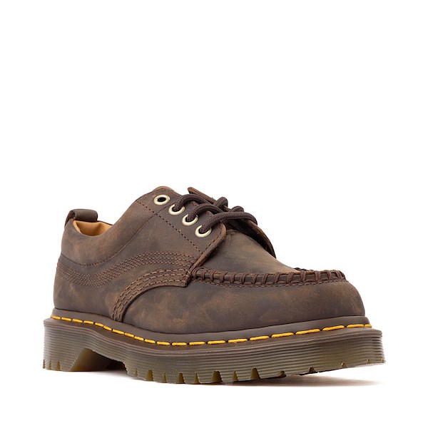 alternate view Dr. Martens Lowell Moc Toe Casual Shoe - BrownALT5