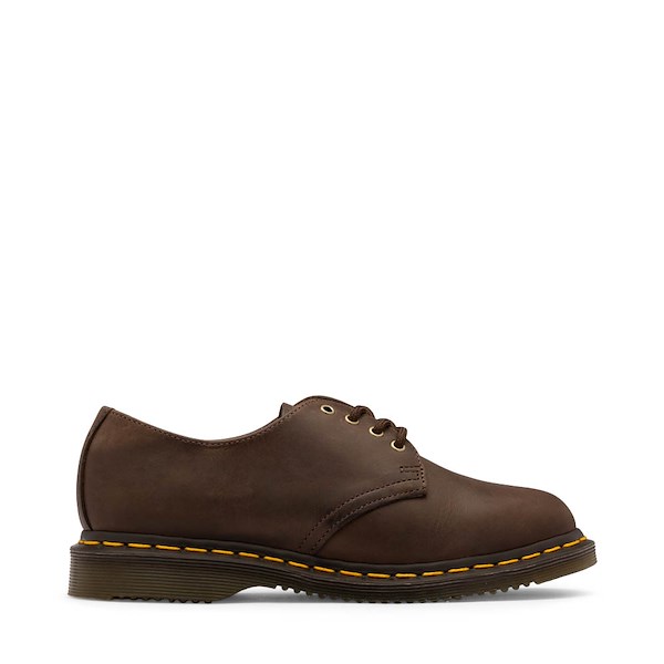 Womens Dr. Martens Daphny 4-Eye Shoe - Dark Brown