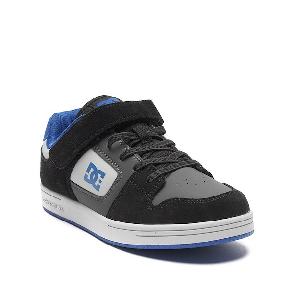 DC Manteca 4 V Skate Shoe - Little Kid / Big Black Grey Blue