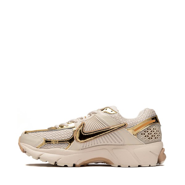 alternate view Womens Nike Zoom Vomero 5 Athletic Shoe - Light Orewood Brown / Metallic Gold / HempALT1