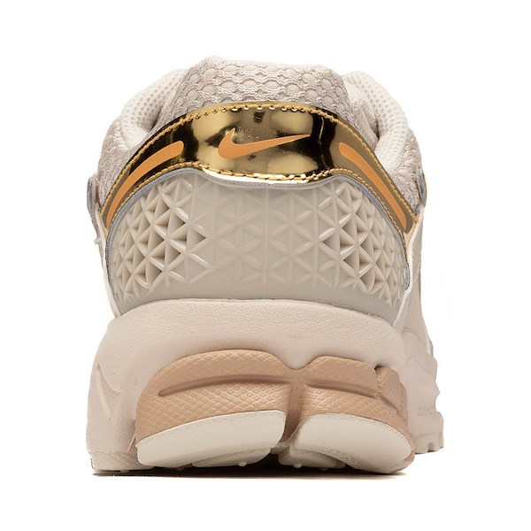 alternate view Womens Nike Zoom Vomero 5 Athletic Shoe - Light Orewood Brown / Metallic Gold / HempALT4