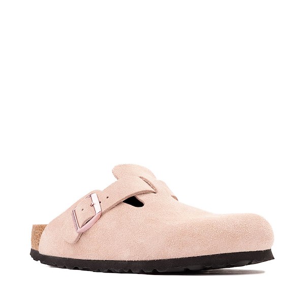 alternate view Womens Birkenstock Boston Soft Footbed Clog - Light RoseALT5
