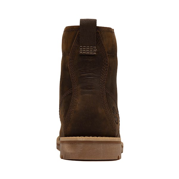 Mens Britton Falls Mid Lace-Up Waterproof Boot - Dark Brown