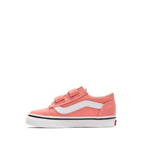 alternate view Vans Old Skool V Skate Shoe - Baby / Toddler - PinkALT1