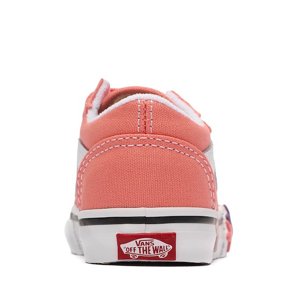 alternate view Vans Old Skool V Skate Shoe - Baby / Toddler - PinkALT4