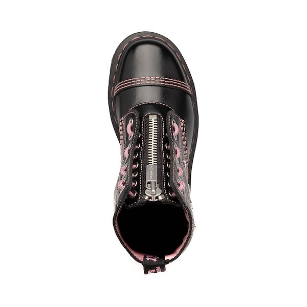 alternate view Womens Dr. Martens Sinclair Hearts and Stars Boot - BlackALT2