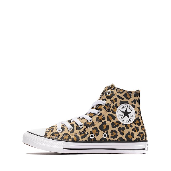 alternate view Converse Chuck Taylor All Star High-Top Sneaker - Little Kid - Leopard PrintALT1