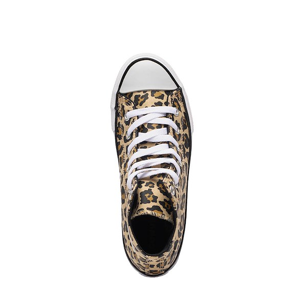 alternate view Converse Chuck Taylor All Star High-Top Sneaker - Little Kid - Leopard PrintALT2